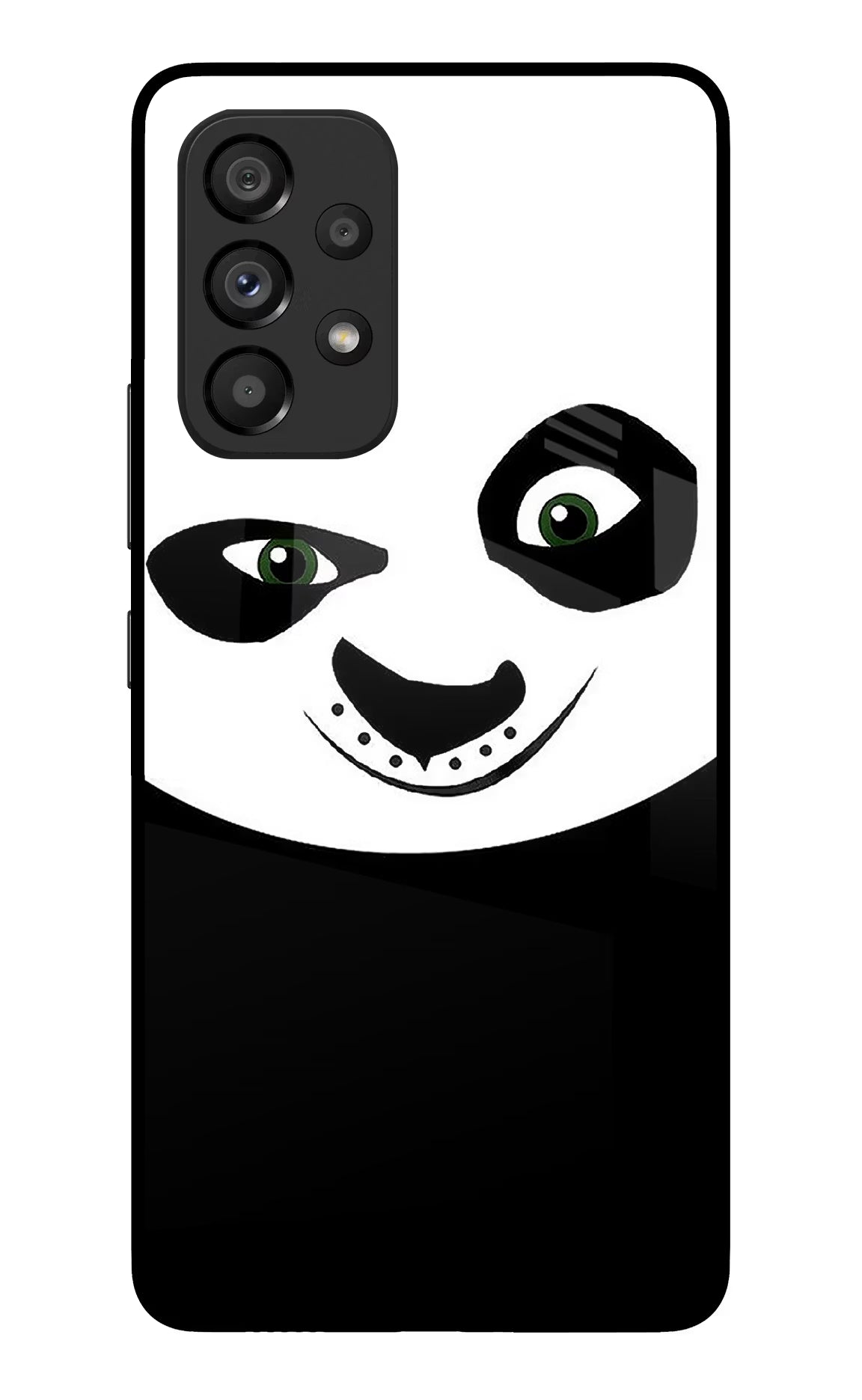 Panda Samsung A53 5G Glass Case Back Cover by Casekaro