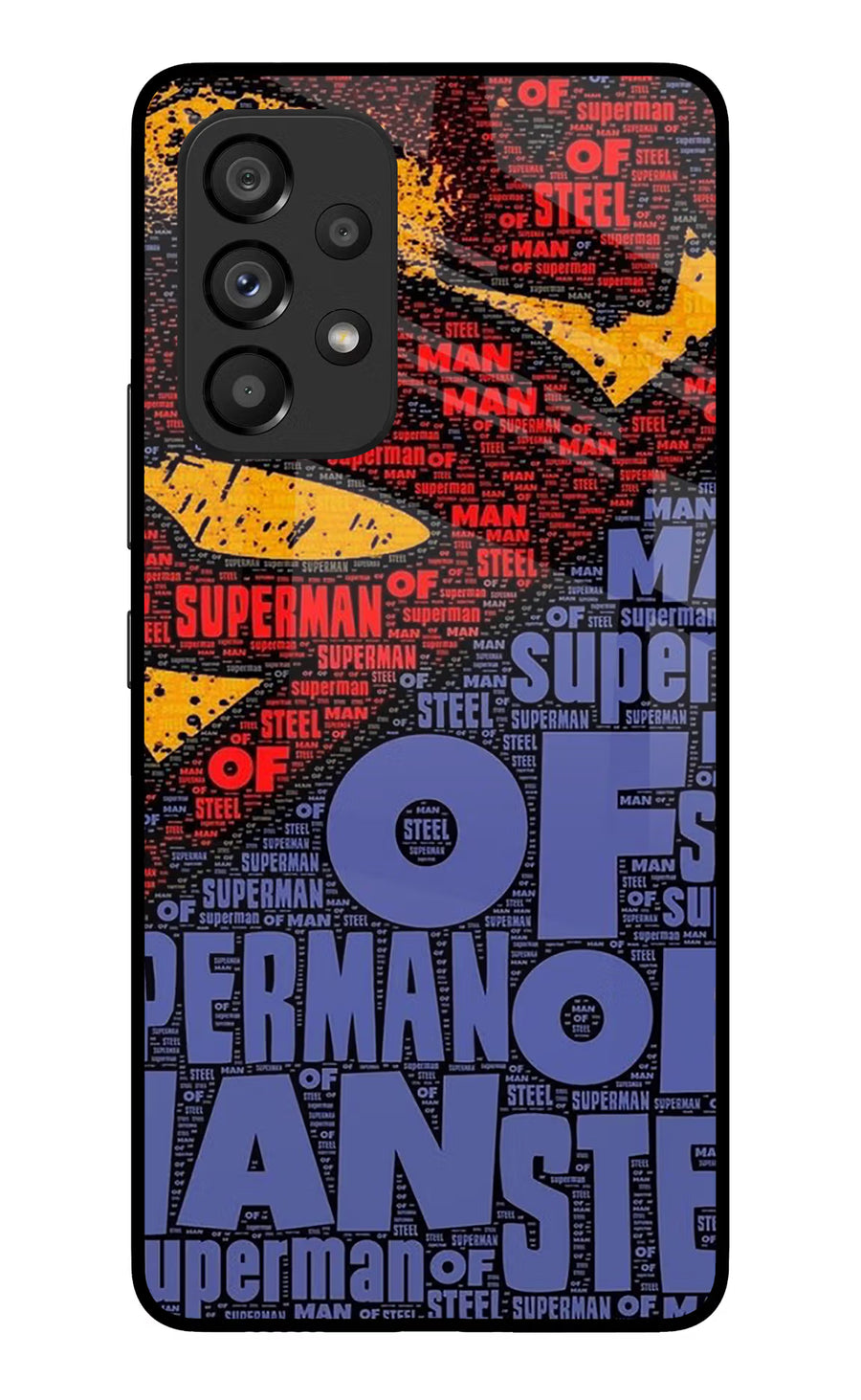 Superman Samsung A53 5G Back Cover, Glass case