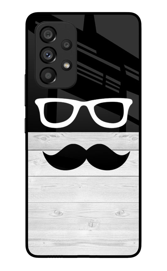 Mustache Samsung A53 5G Glass Case