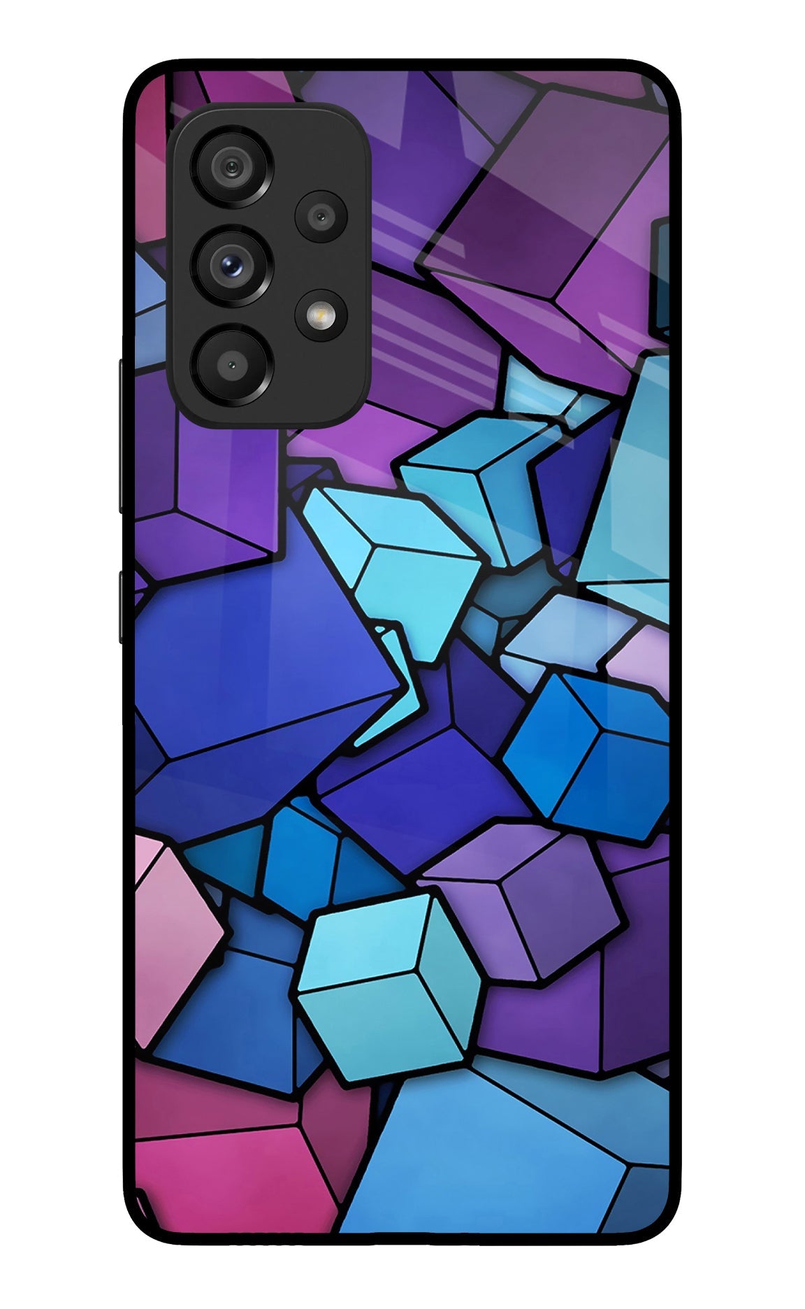 Cubic Abstract Samsung A53 5G Back Cover