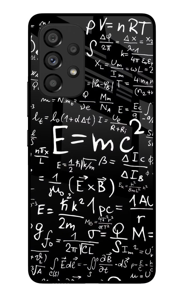 Physics Formula Samsung A53 5G Glass Case