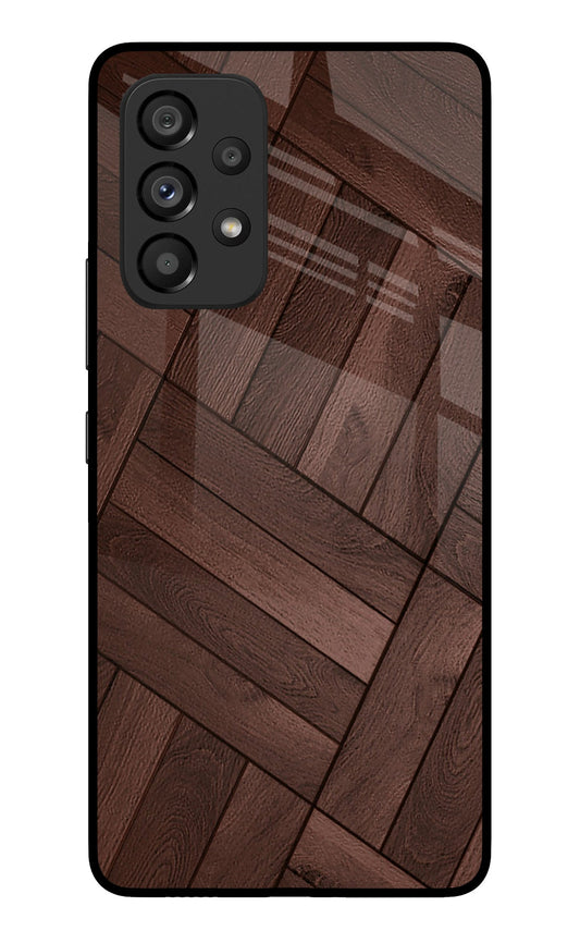 Wooden Texture Design Samsung A53 5G Glass Case