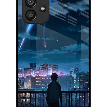 Anime Samsung A53 5G Glass Case Back Cover by Casekaro