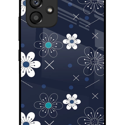 Flowers Samsung A53 5G Glass Case Back Cover by Casekaro