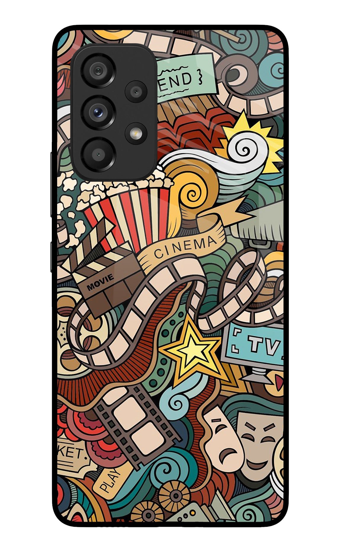 Cinema Abstract Samsung A53 5G Back Cover