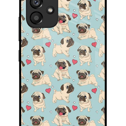 Pug Dog Samsung A53 5G Glass Case