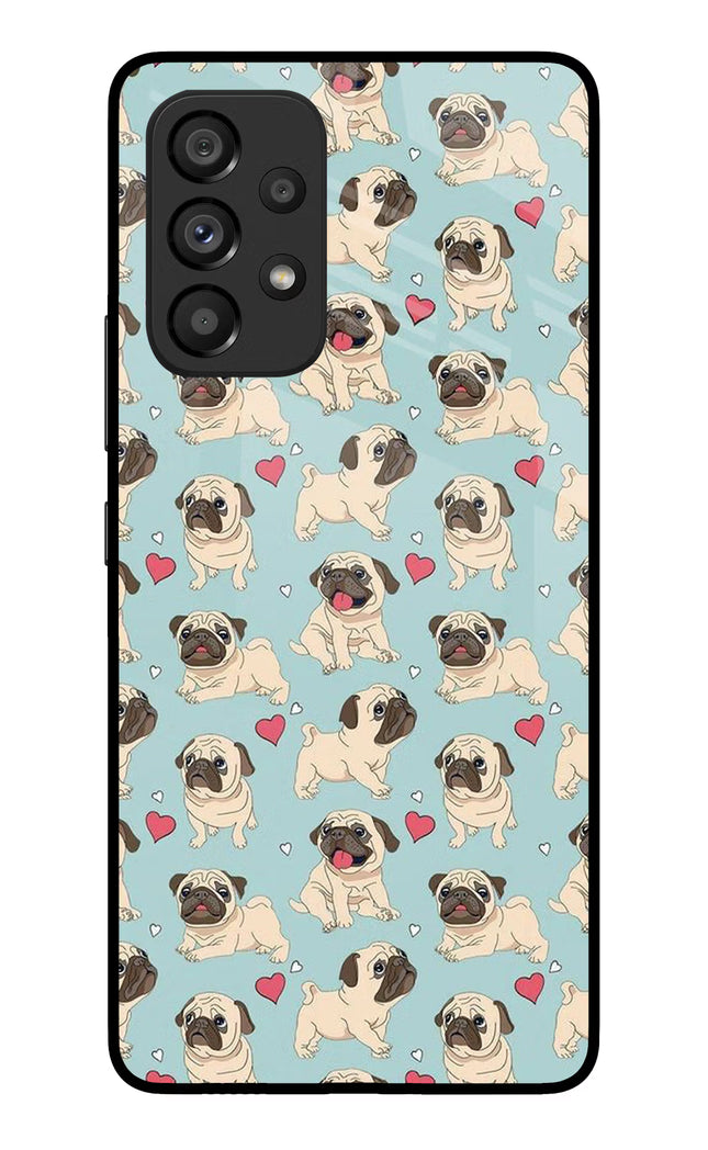 Pug Dog Samsung A53 5G Glass Case