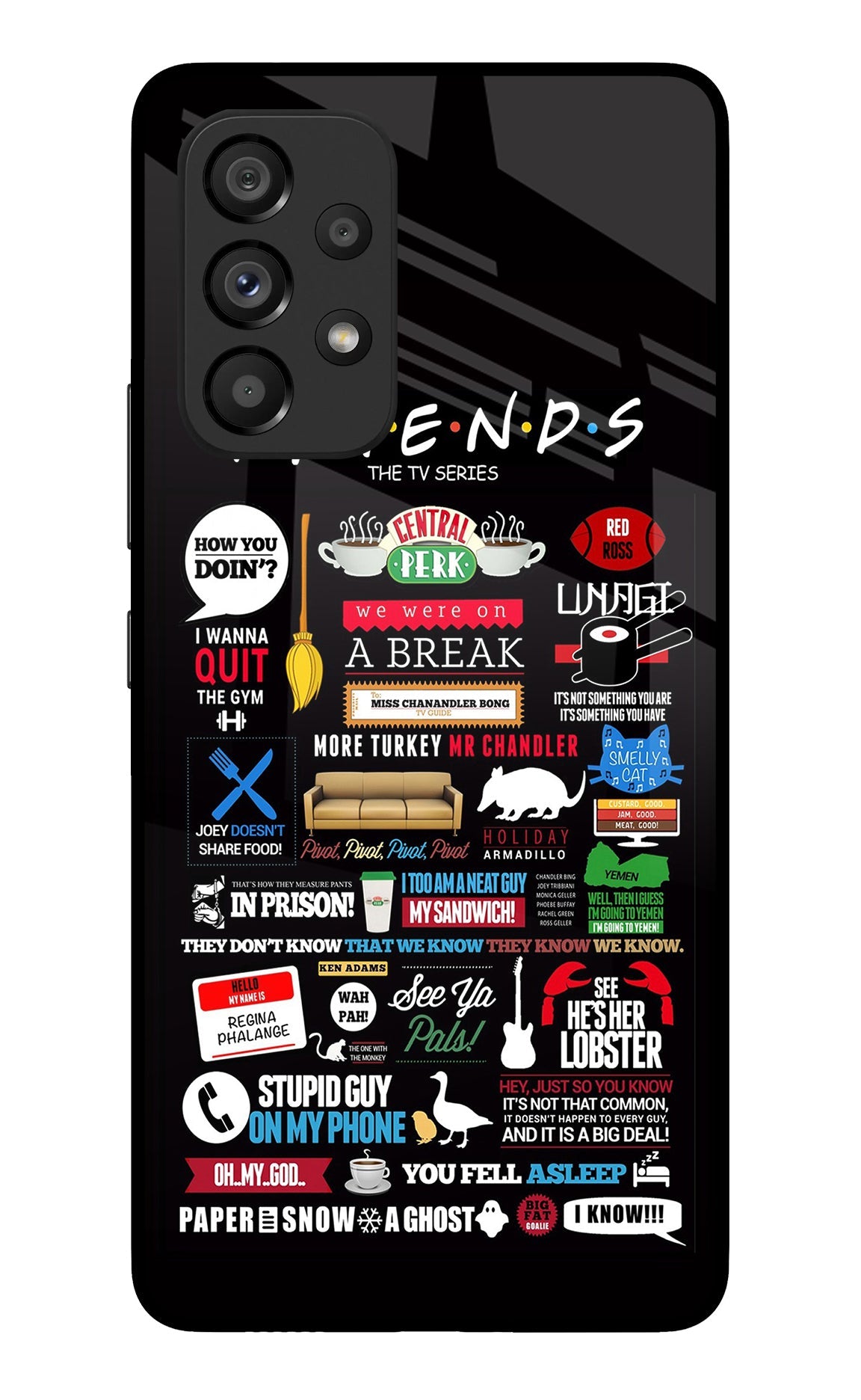 FRIENDS Samsung A53 5G Back Cover