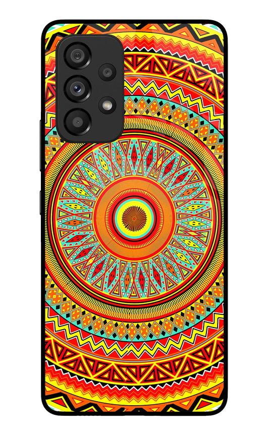 Mandala Pattern Samsung A53 5G Glass Case