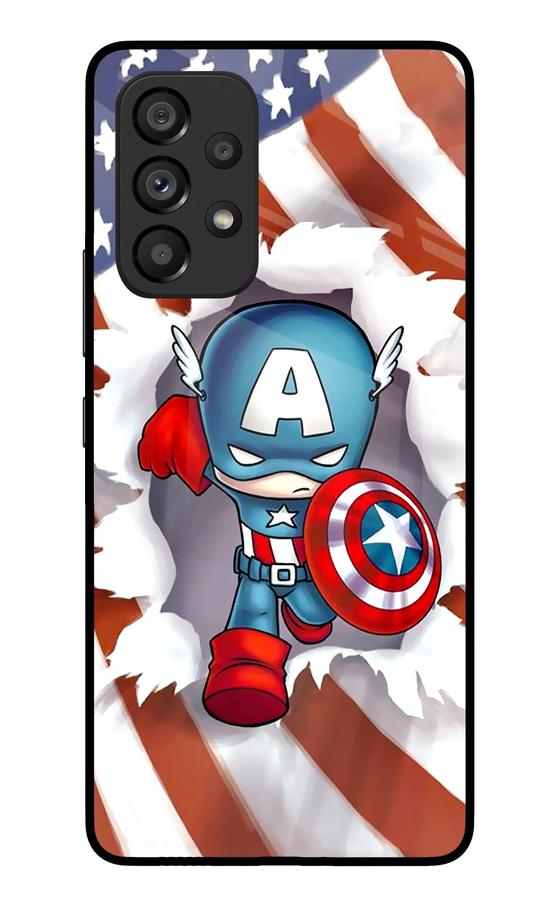 Captain America Samsung A53 5G Back Cover