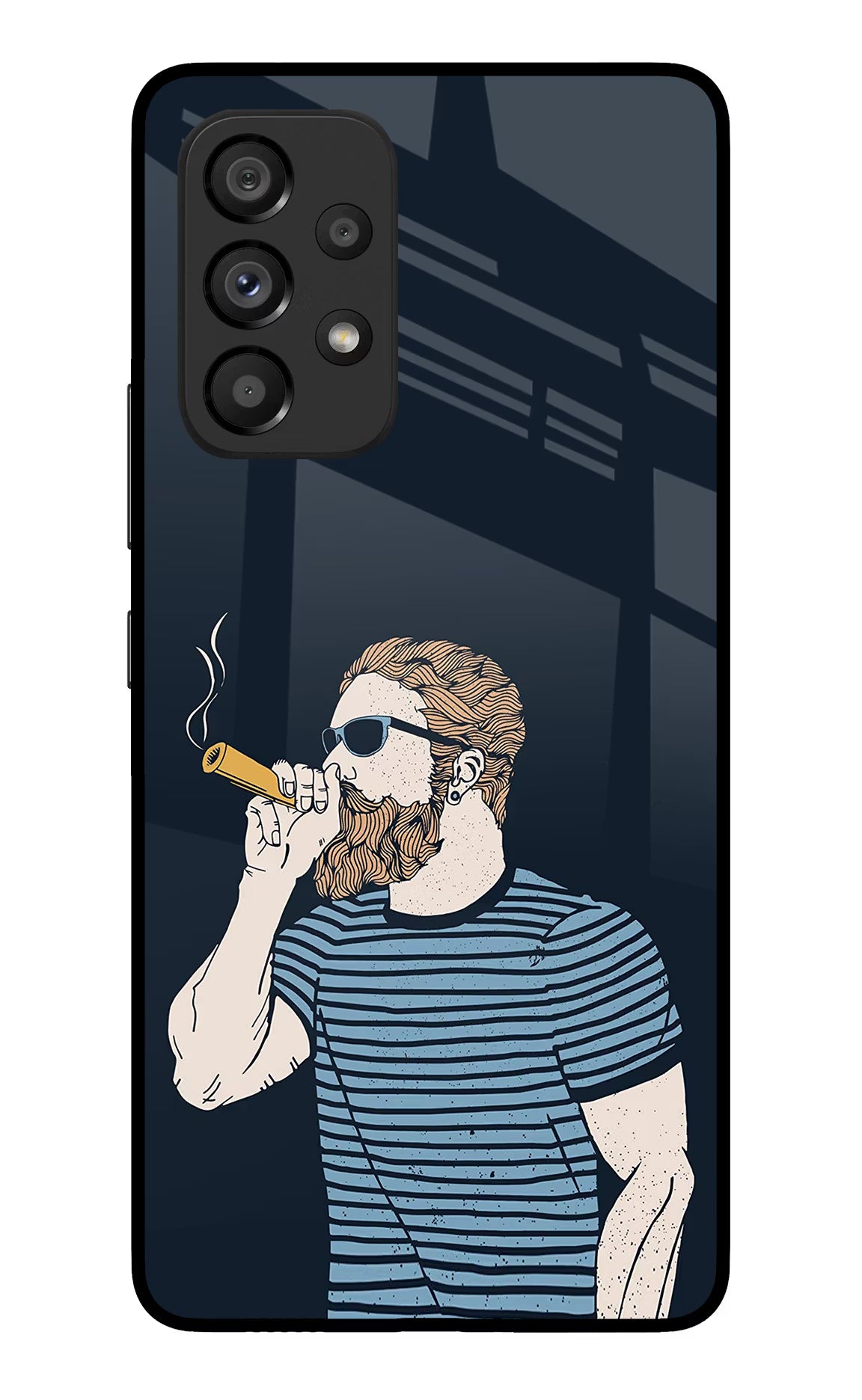 Smoking Samsung A53 5G Glass Case