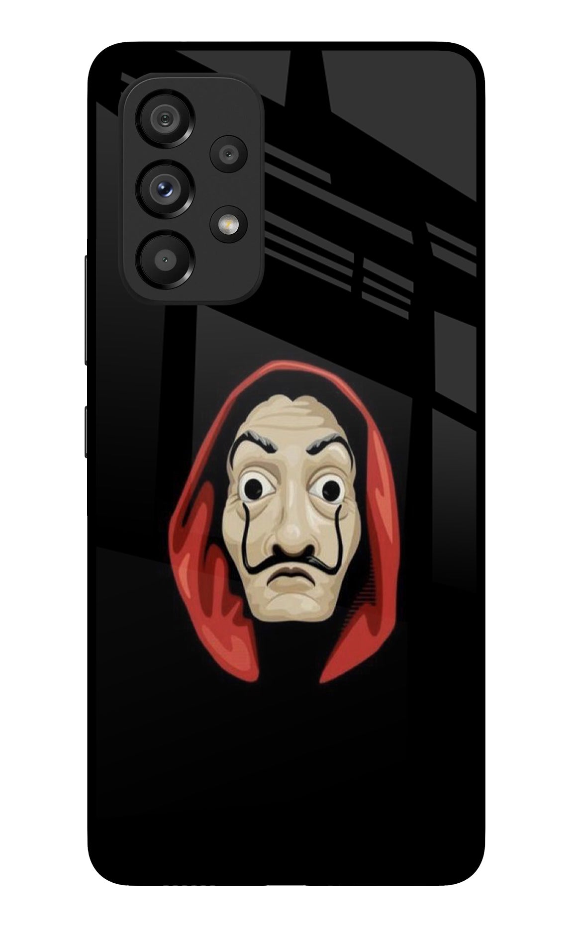 Money Heist Samsung A53 5G Glass Case