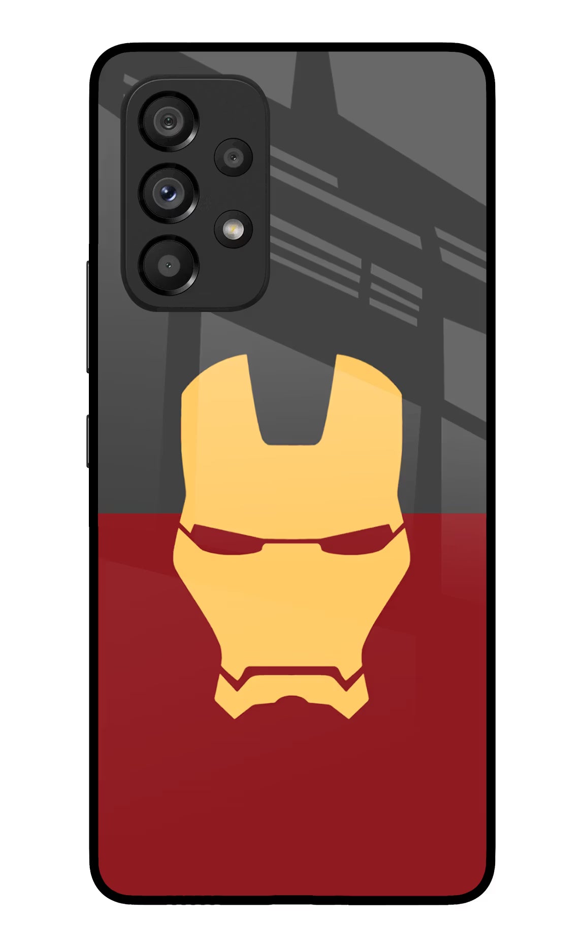Ironman Samsung A53 5G Glass Case Back Cover by Casekaro