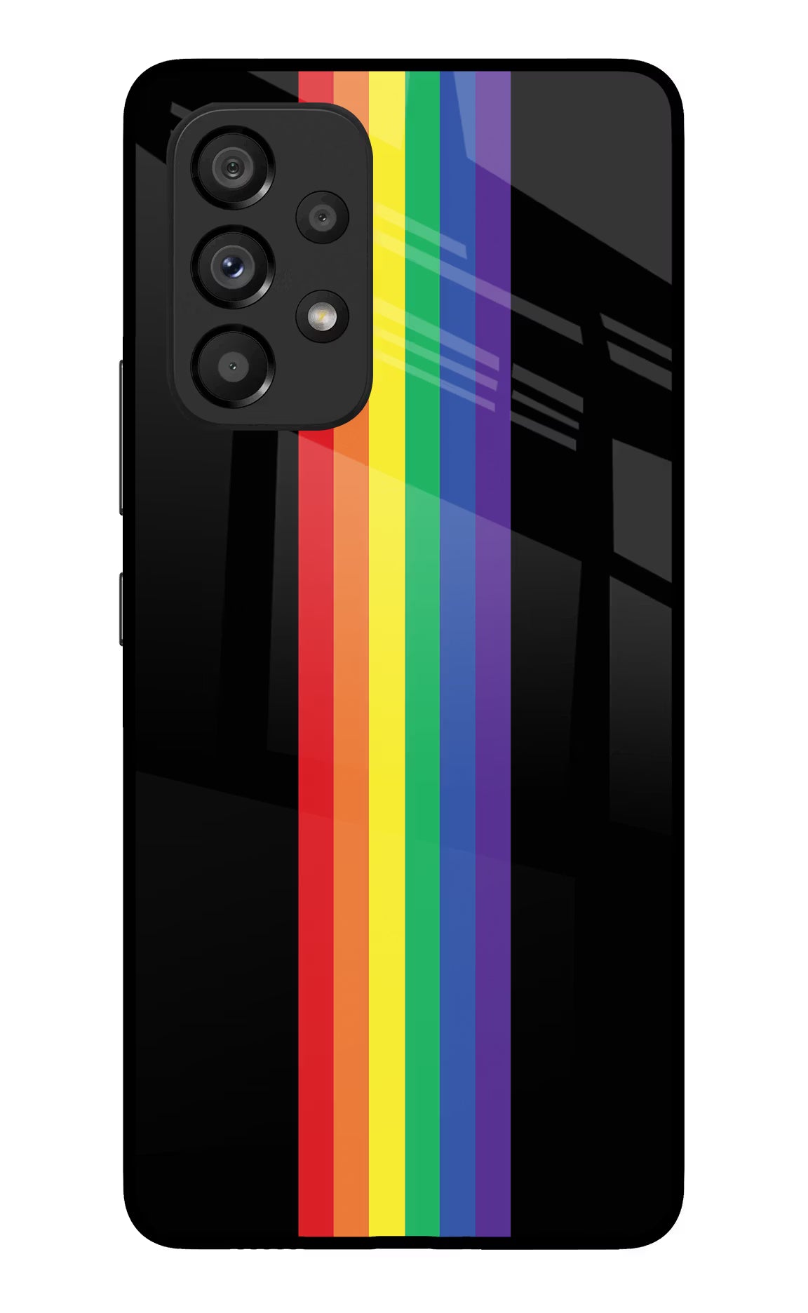 Pride Samsung A53 5G Glass Case Back Cover by Casekaro