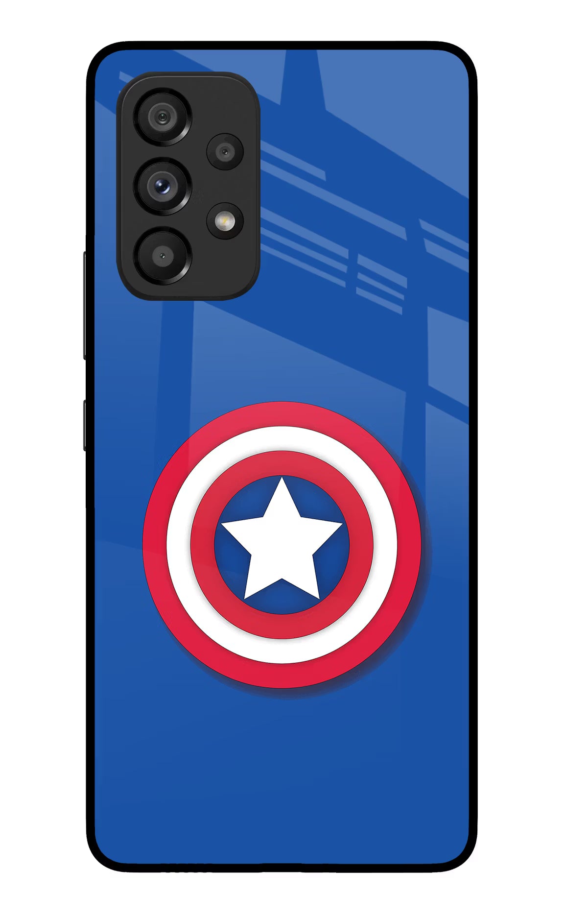 Shield Samsung A53 5G Glass Case Back Cover by Casekaro