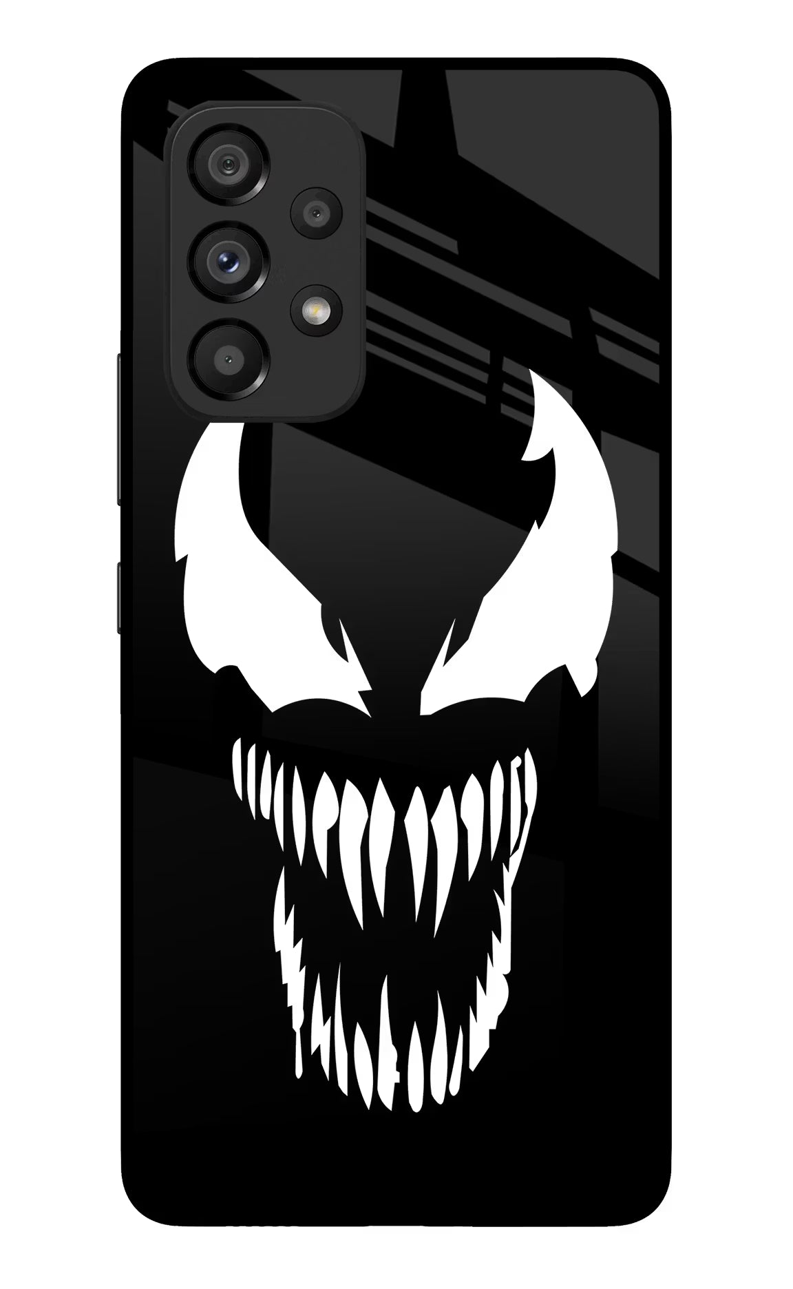 Venom Samsung A53 5G Glass Case Back Cover by Casekaro