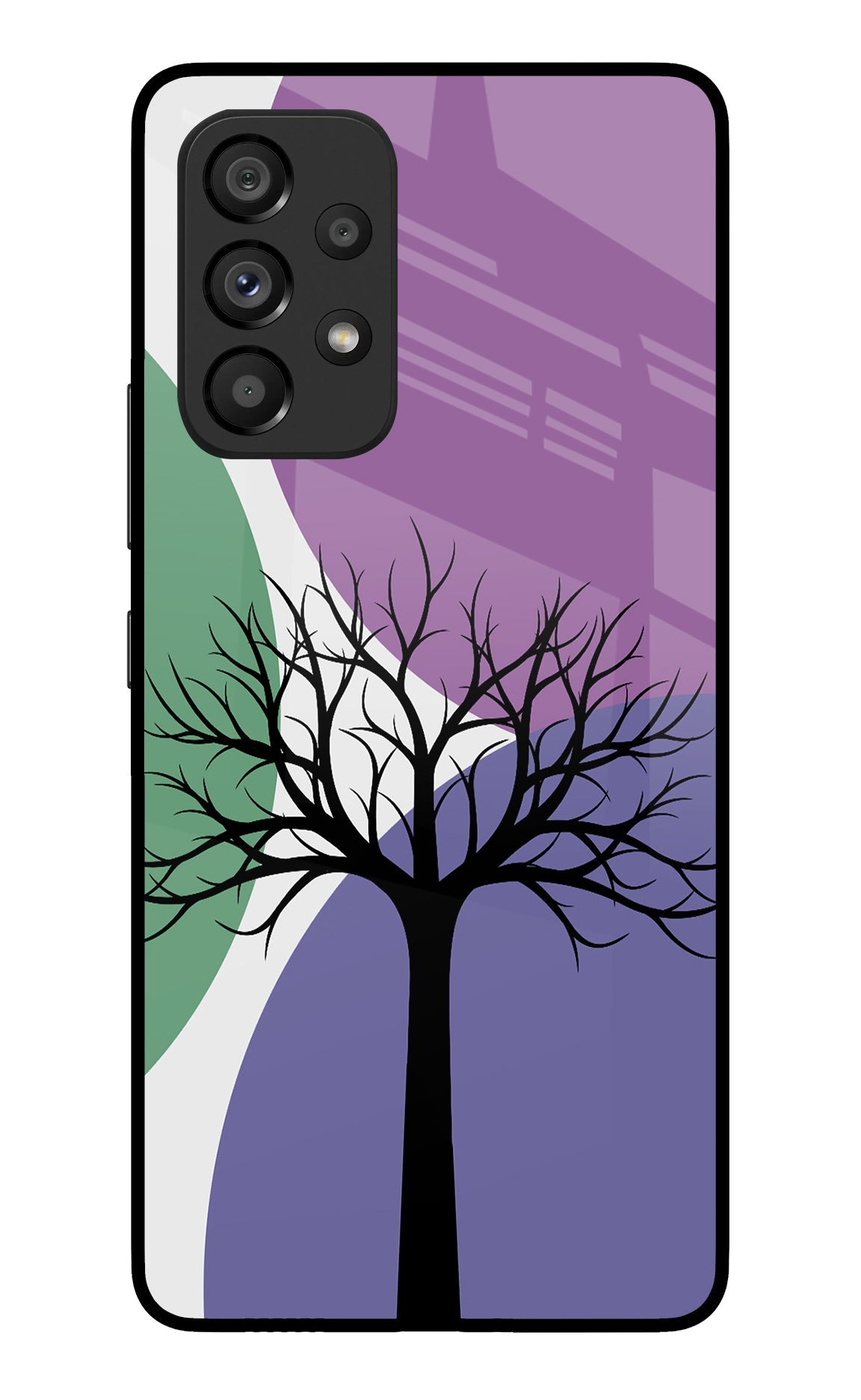 Tree Art Samsung A53 5G Glass Case