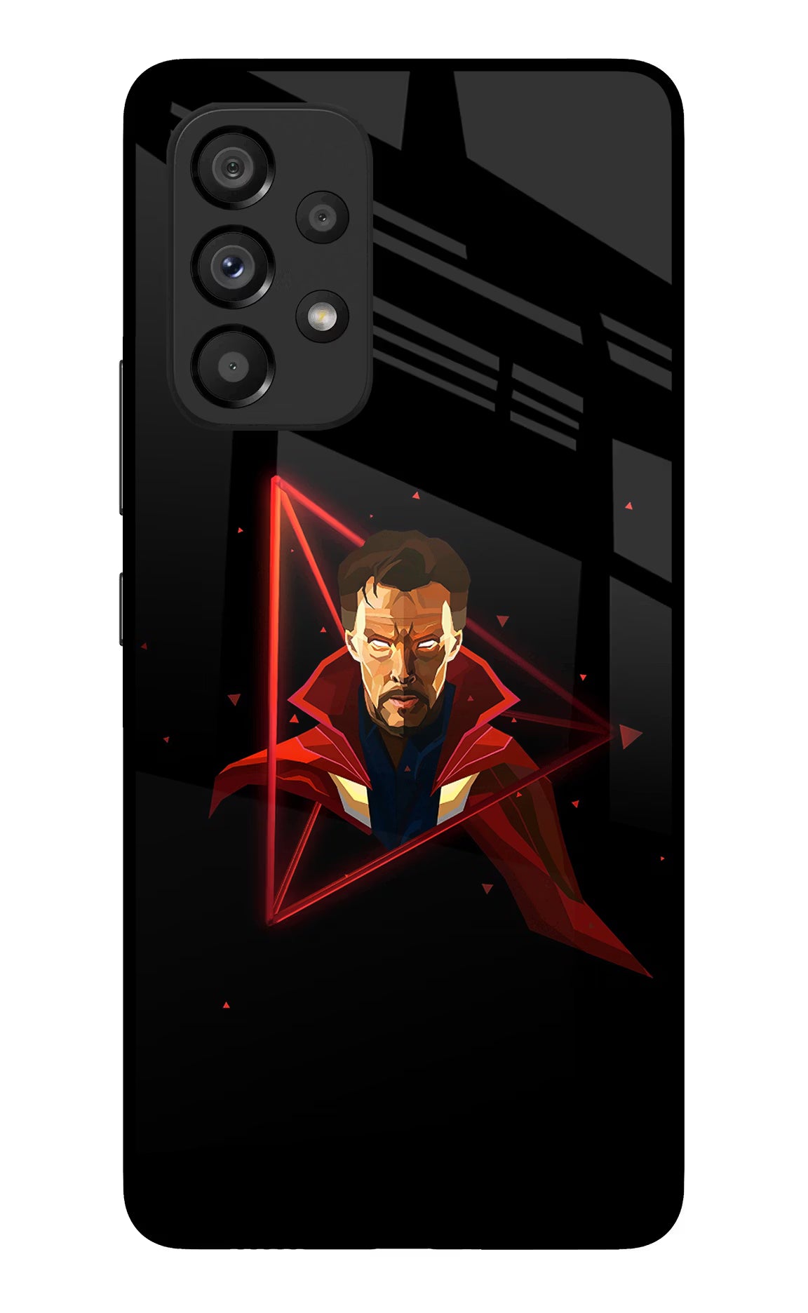 Doctor Ordinary Samsung A53 5G Glass Case Back Cover by Casekaro