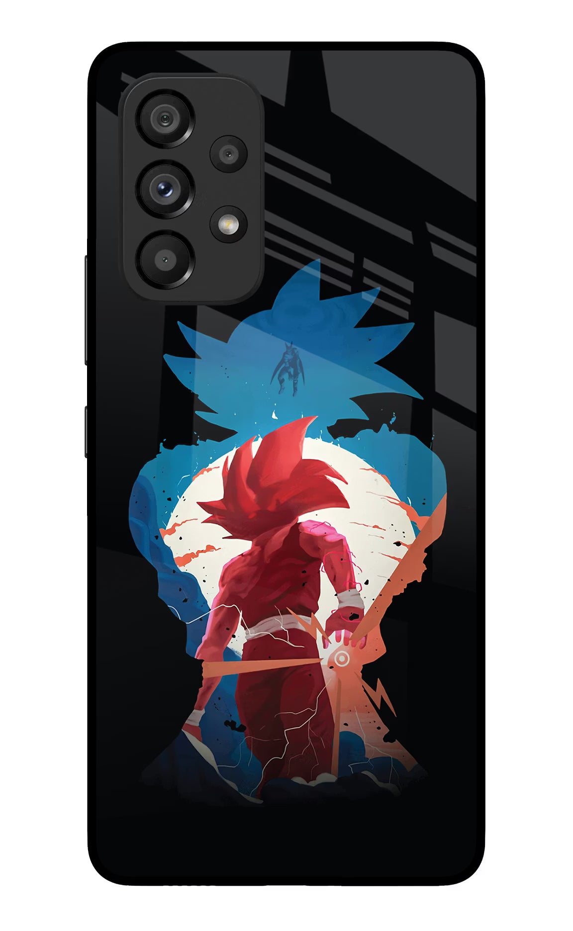 Goku Samsung A53 5G Glass Case Back Cover by Casekaro