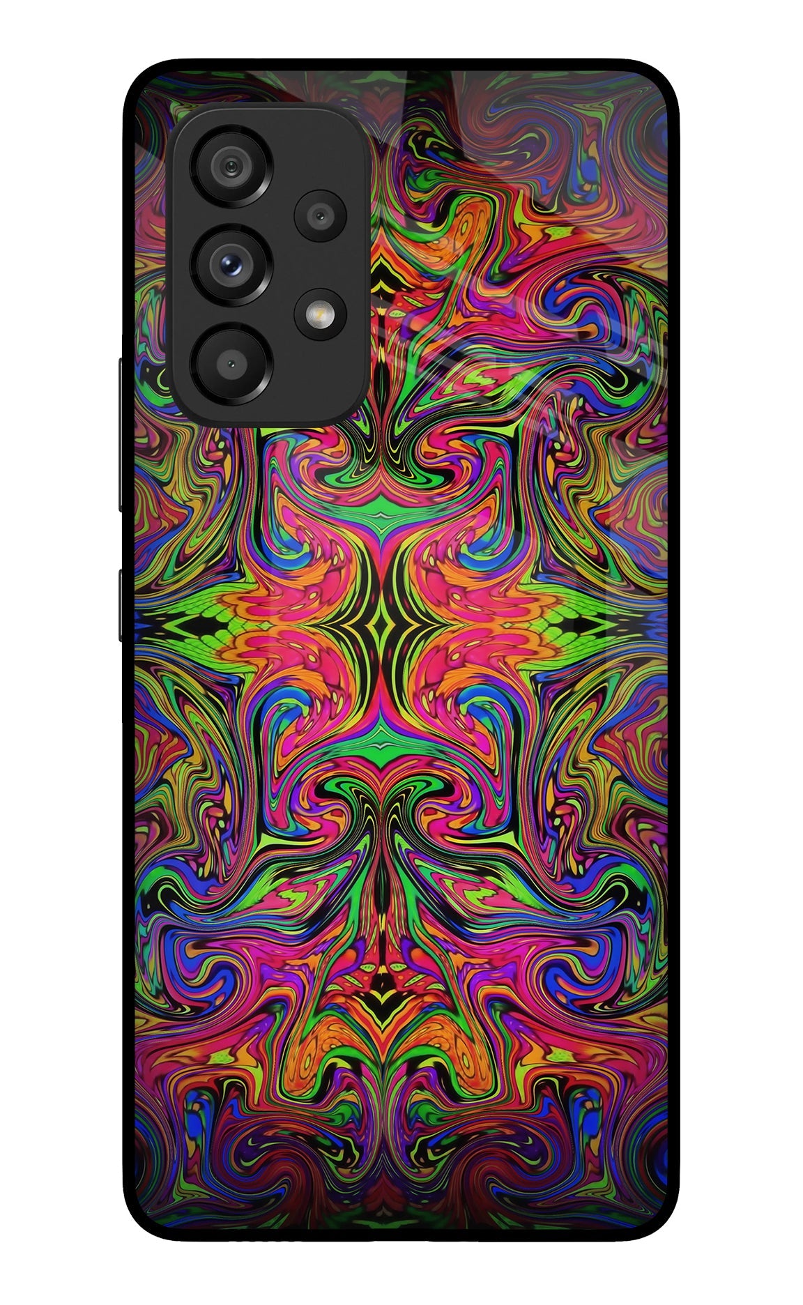 Psychedelic Art Samsung A53 5G Glass Case