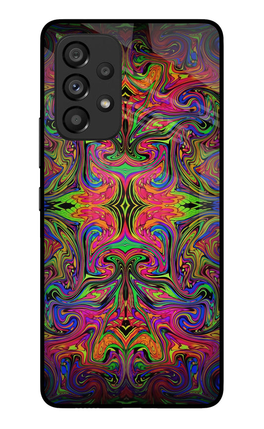 Psychedelic Art Samsung A53 5G Glass Case