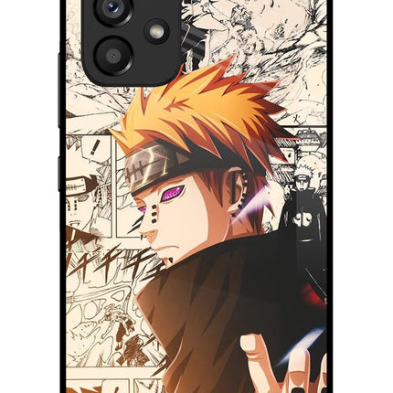 Pain Anime Samsung A53 5G Glass Case Back Cover by Casekaro