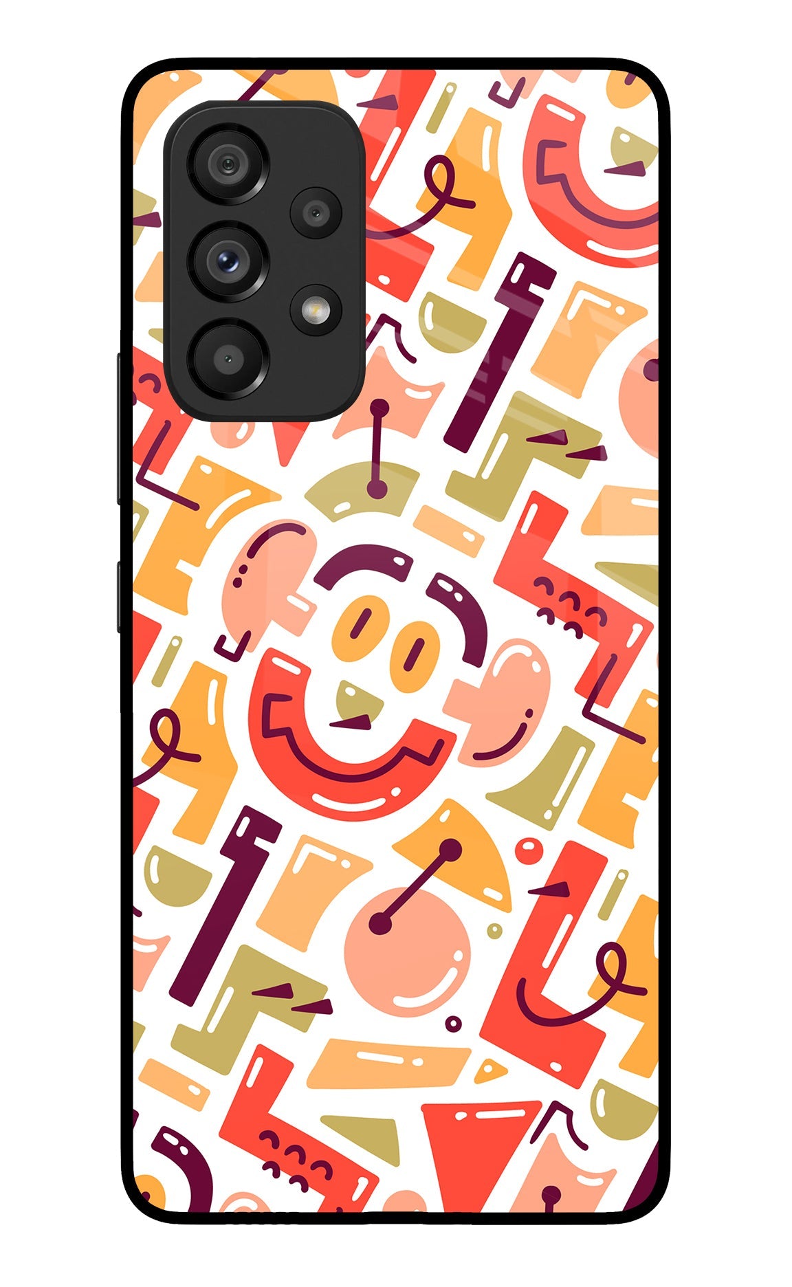 Doodle Pattern Samsung A53 5G Back Cover