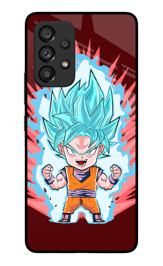 Goku Little Samsung A53 5G Glass Case