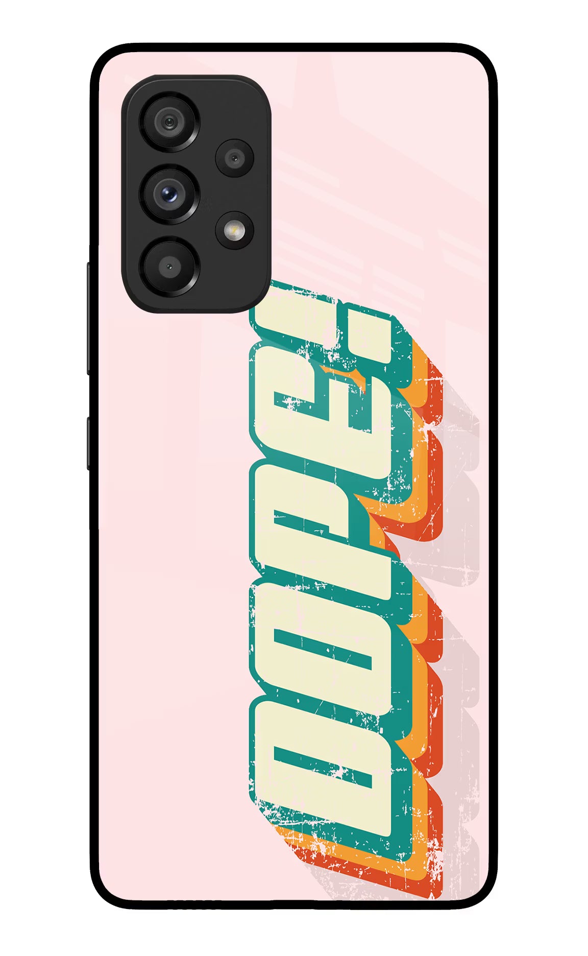 Dope Samsung A53 5G Glass Case Back Cover by Casekaro