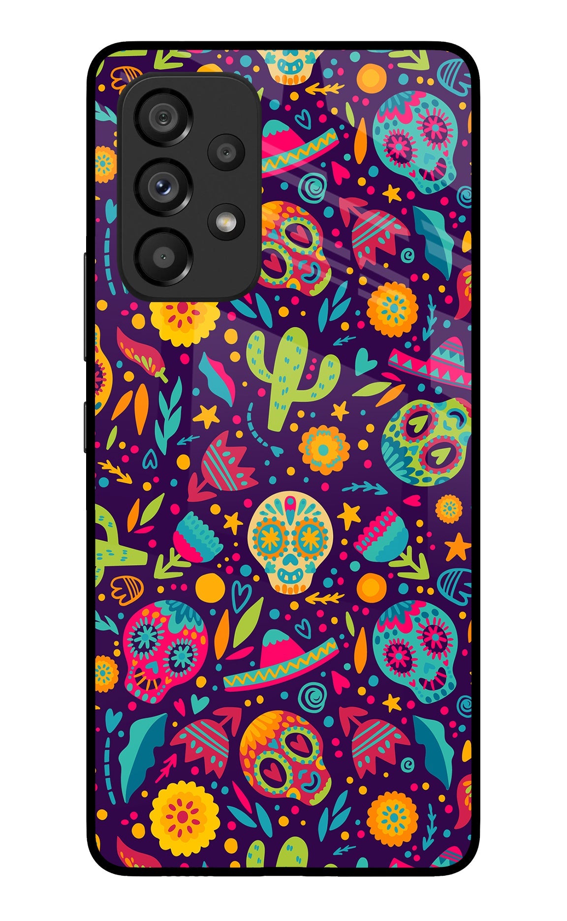 Mexican Design Samsung A53 5G Glass Case