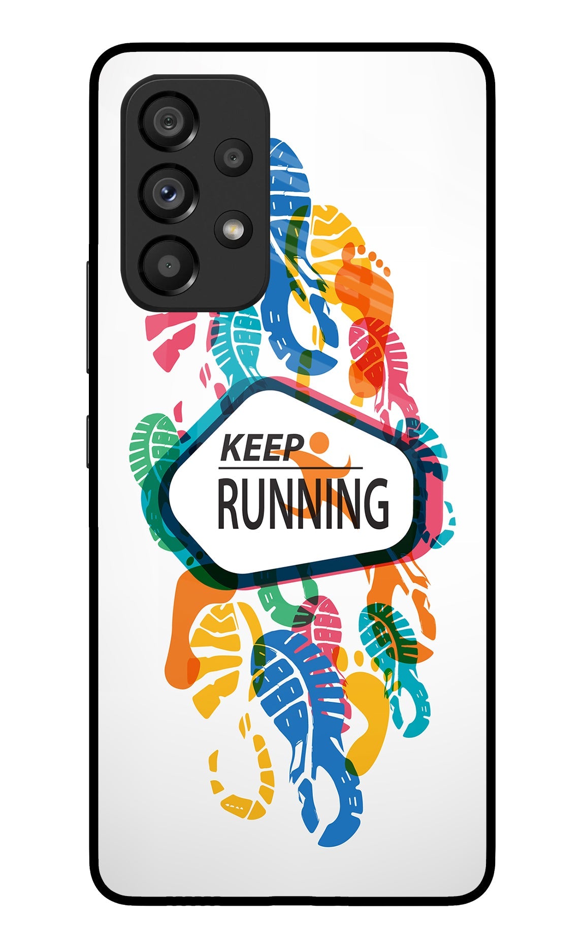 Keep Running Samsung A53 5G Back Cover