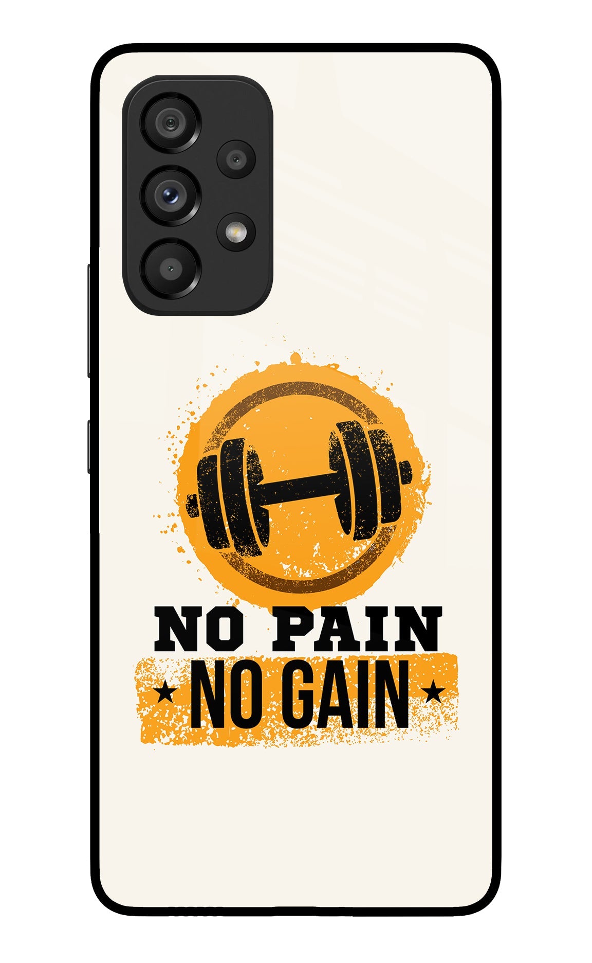 No Pain No Gain Samsung A53 5G Glass Case