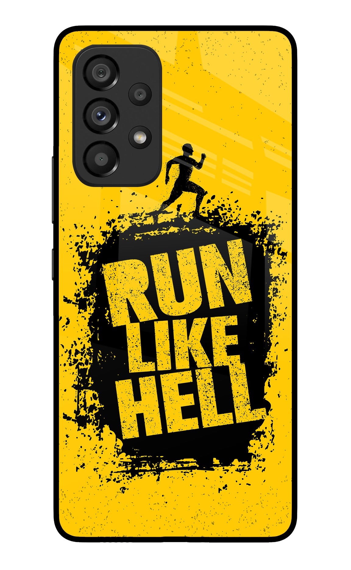 Run Like Hell Samsung A53 5G Back Cover