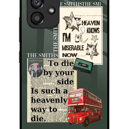 The Smiths Samsung A53 5G Glass Case