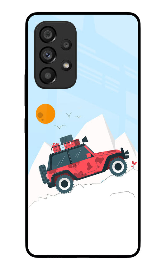 Mountain Trail Beast Samsung A53 5G Glass Case