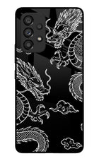Twin Dragons Samsung A53 5G Glass Case