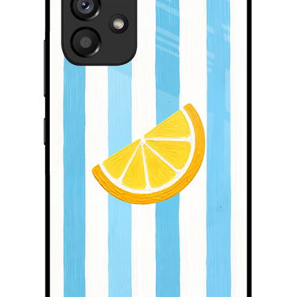 Summer Lemon Samsung A53 5G Glass Case