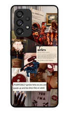 Zodiac Aries Samsung A53 5G Glass Case