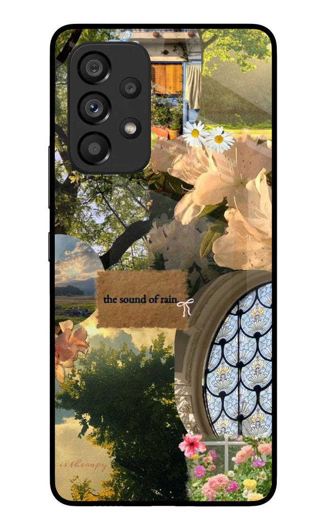 Rain Samsung A53 5G Glass Case