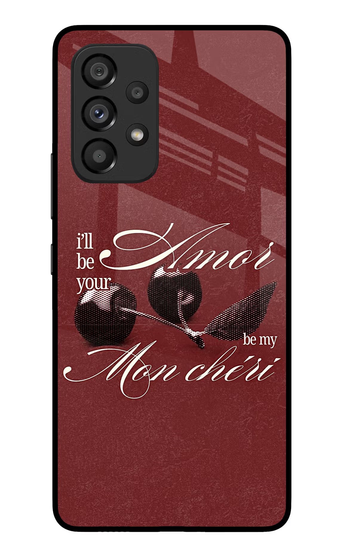 Velvet Cherry Samsung A53 5G Glass Case