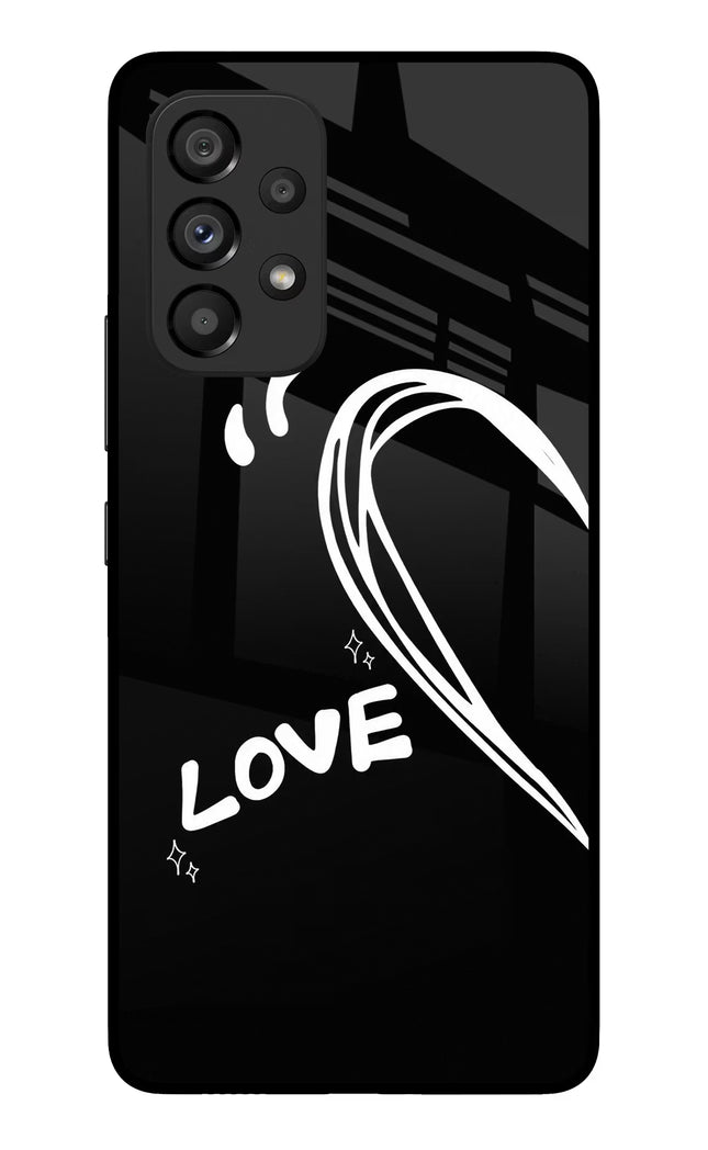 Love Line Samsung A53 5G Glass Case