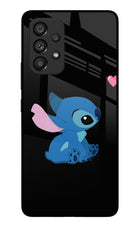 Stitch Crush Samsung A53 5G Glass Case