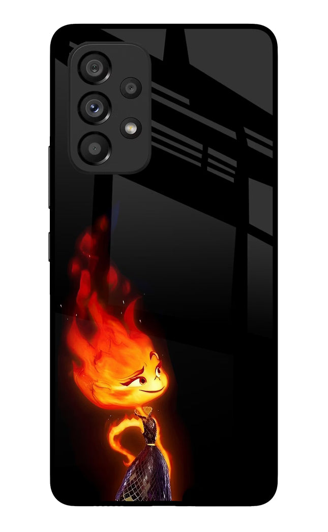 Ember Flame Samsung A53 5G Glass Case
