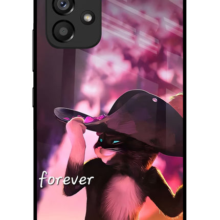 Forever Cat Samsung A53 5G Glass Case