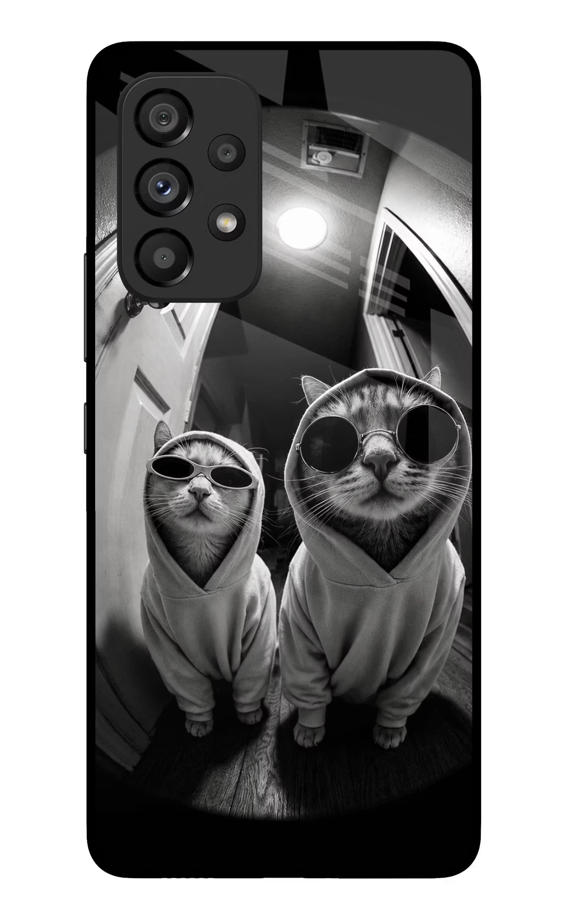 Hood Cats Samsung A53 5G Glass Case