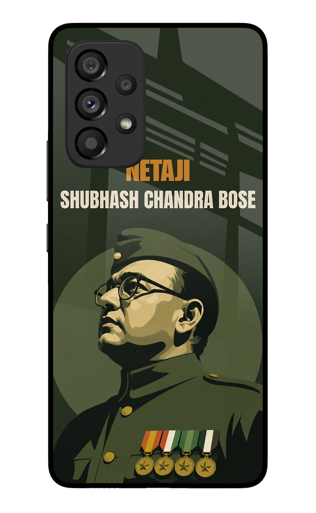 Netaji Legacy Samsung A53 5G Glass Case