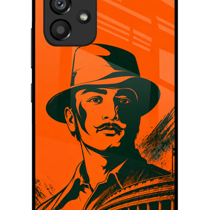 Bhagat Singh Legacy Samsung A53 5G Glass Case