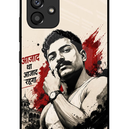 Chandrashekhar Azad Fearless Samsung A53 5G Glass Case