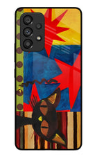 Pop Cat Samsung A53 5G Glass Case