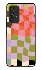 Wavy Grid Samsung A53 5G Glass Case